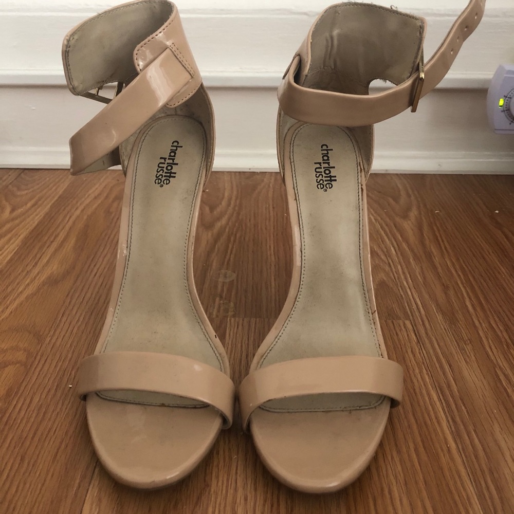 Strappy stiletto heel